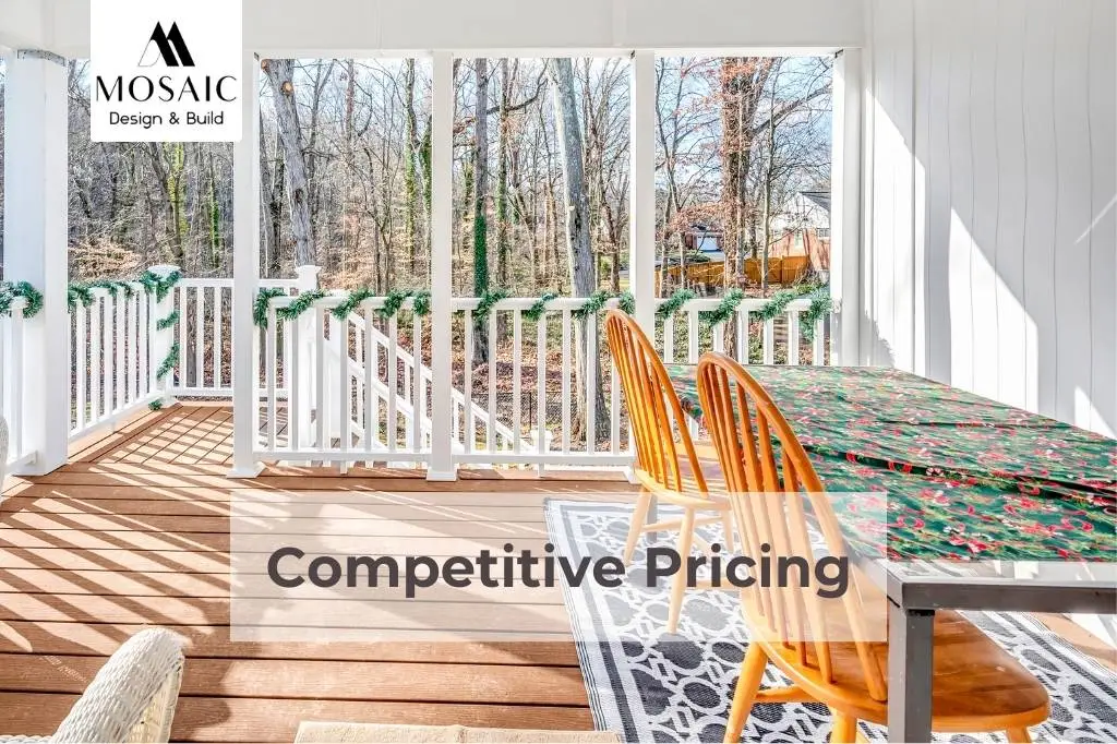 Competitive Pricing - Mosaicbuild com