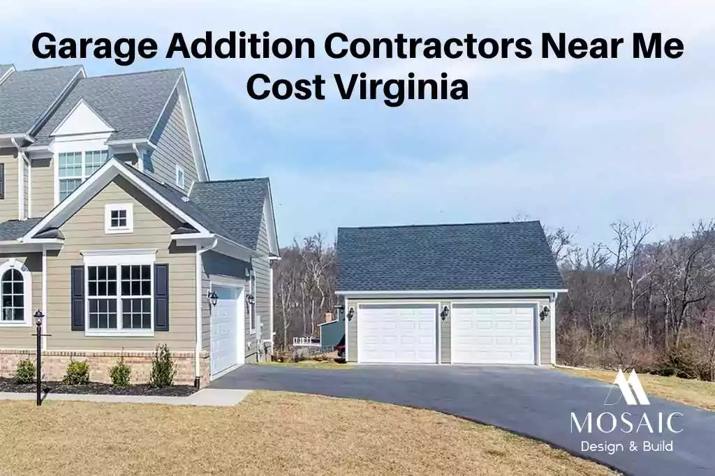 Garage Addition Contractors Near Me Cost Virginia - Mosaicbuild com