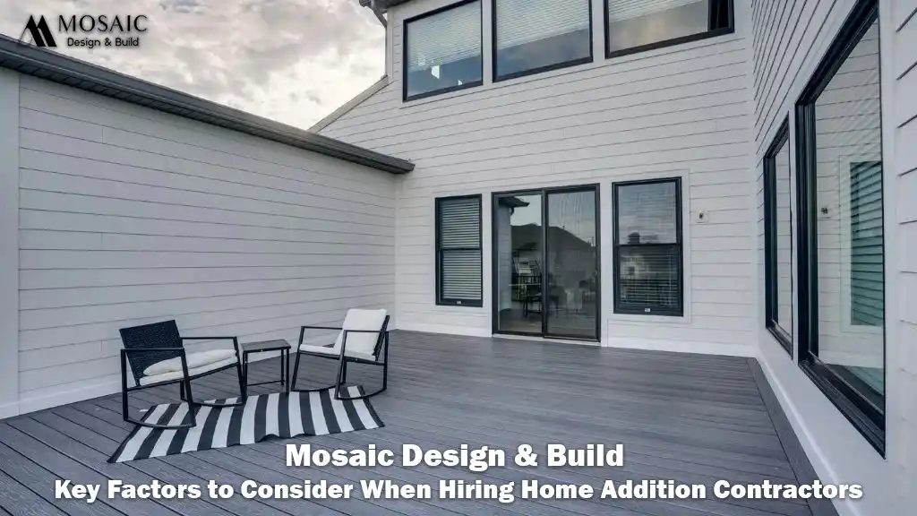 Mosaic Design & Build - Key Factors to Consider When Hiring Home Addition Contractors