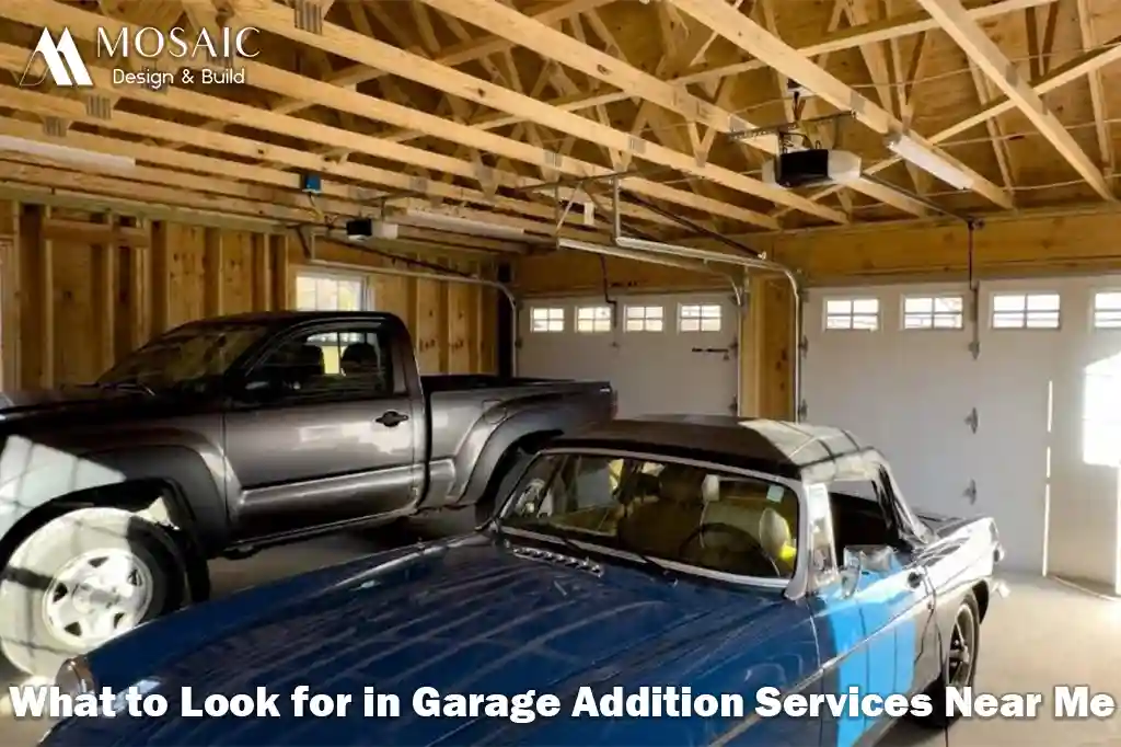 What to Look for in Garage Addition Services Near Me - Mosaicbuild com