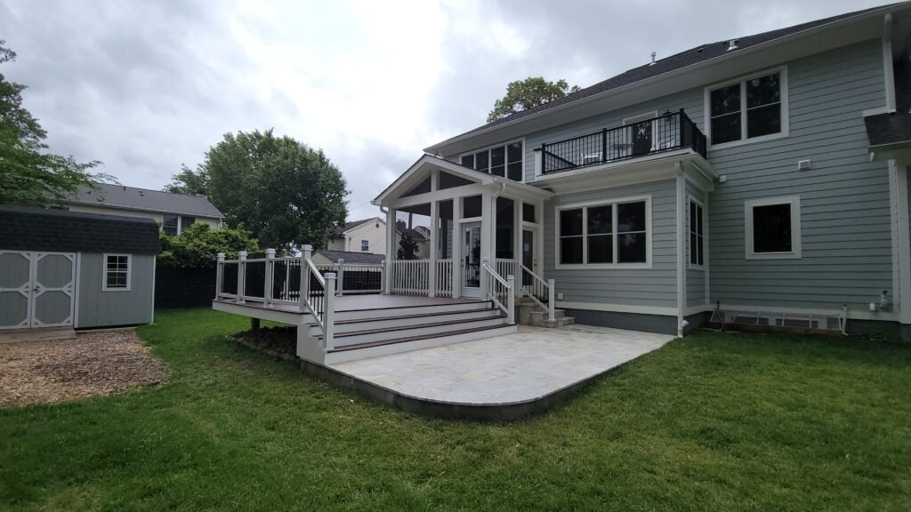 Experienced general contractor in Reston overseeing a home remodeling project