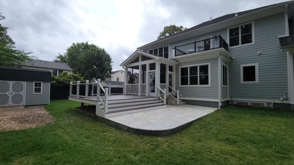 Experienced general contractor in Reston overseeing a home remodeling project