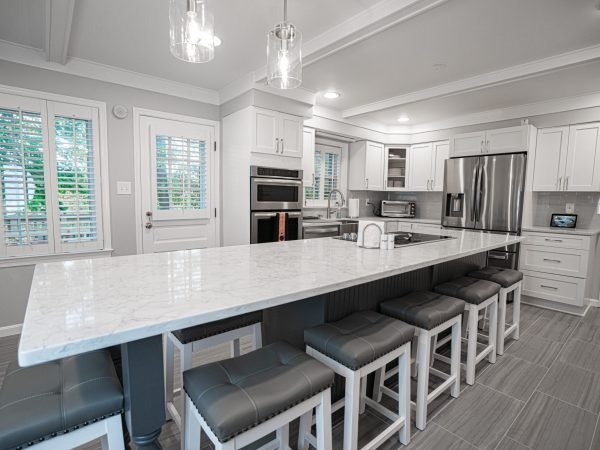 Kitchen and master bathroom remodel in McLean, VA