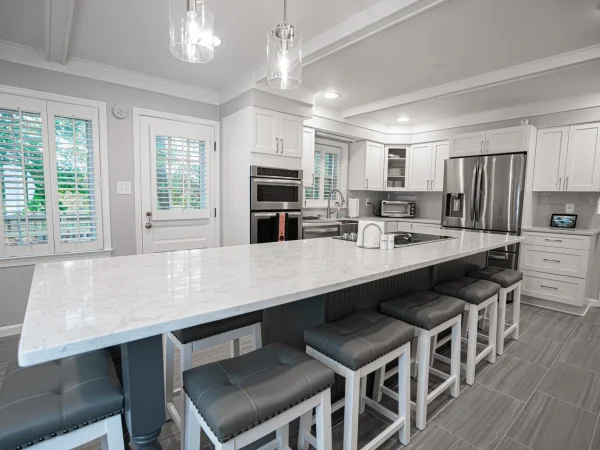 Kitchen and master bathroom remodel in McLean, VA