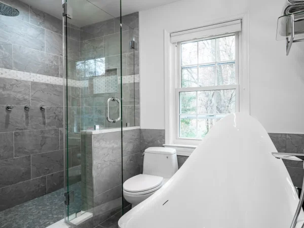 Custom bathroom remodel Clifton VA by Mosaic