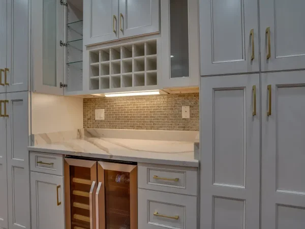 Custom luxe room addition and kitchen installation